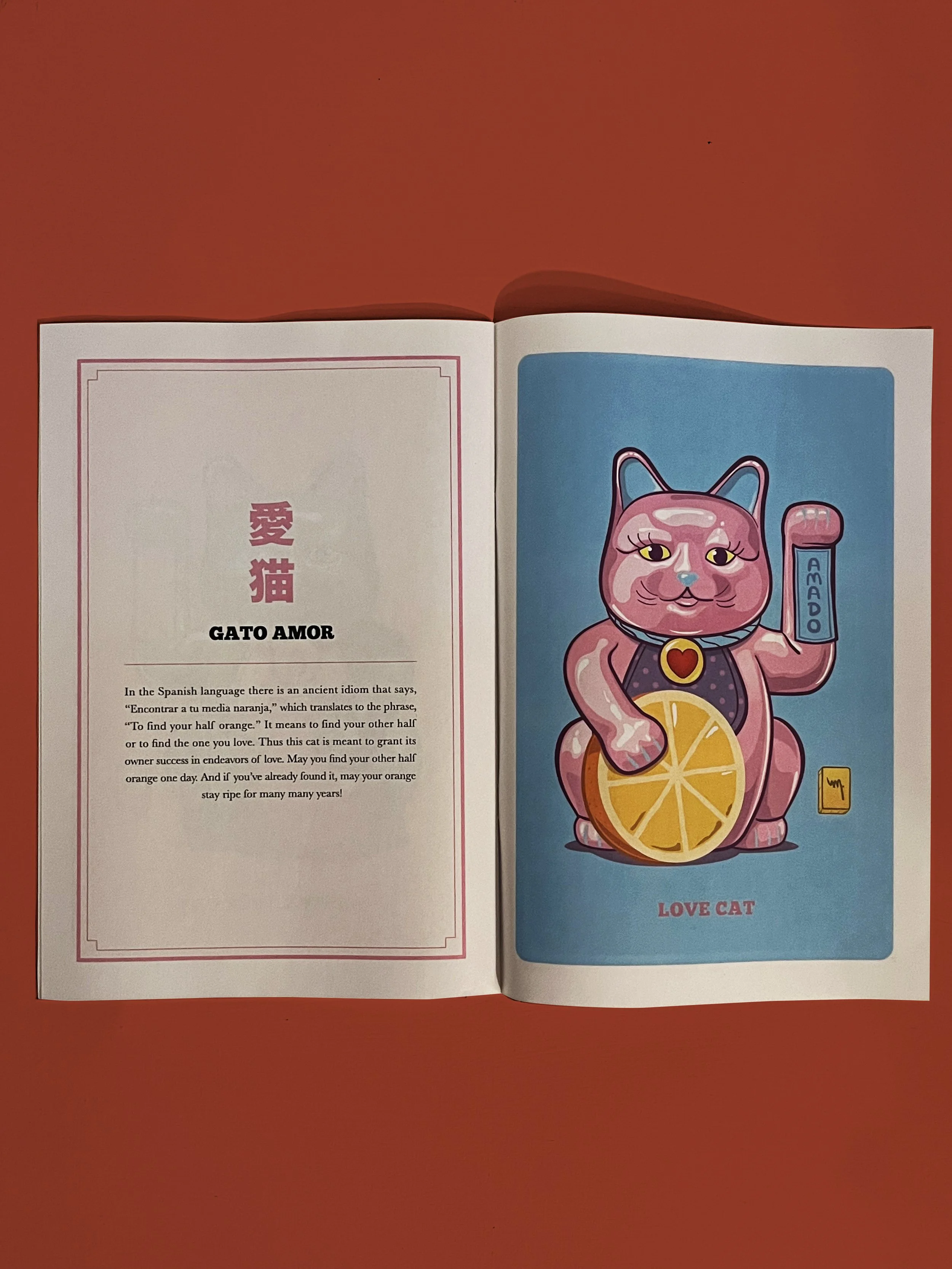 Maneki Neko Lucky Cat zine — Mark Sarmel Moreno